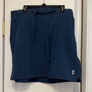 Free Country Dark Blue XL Swim Skort